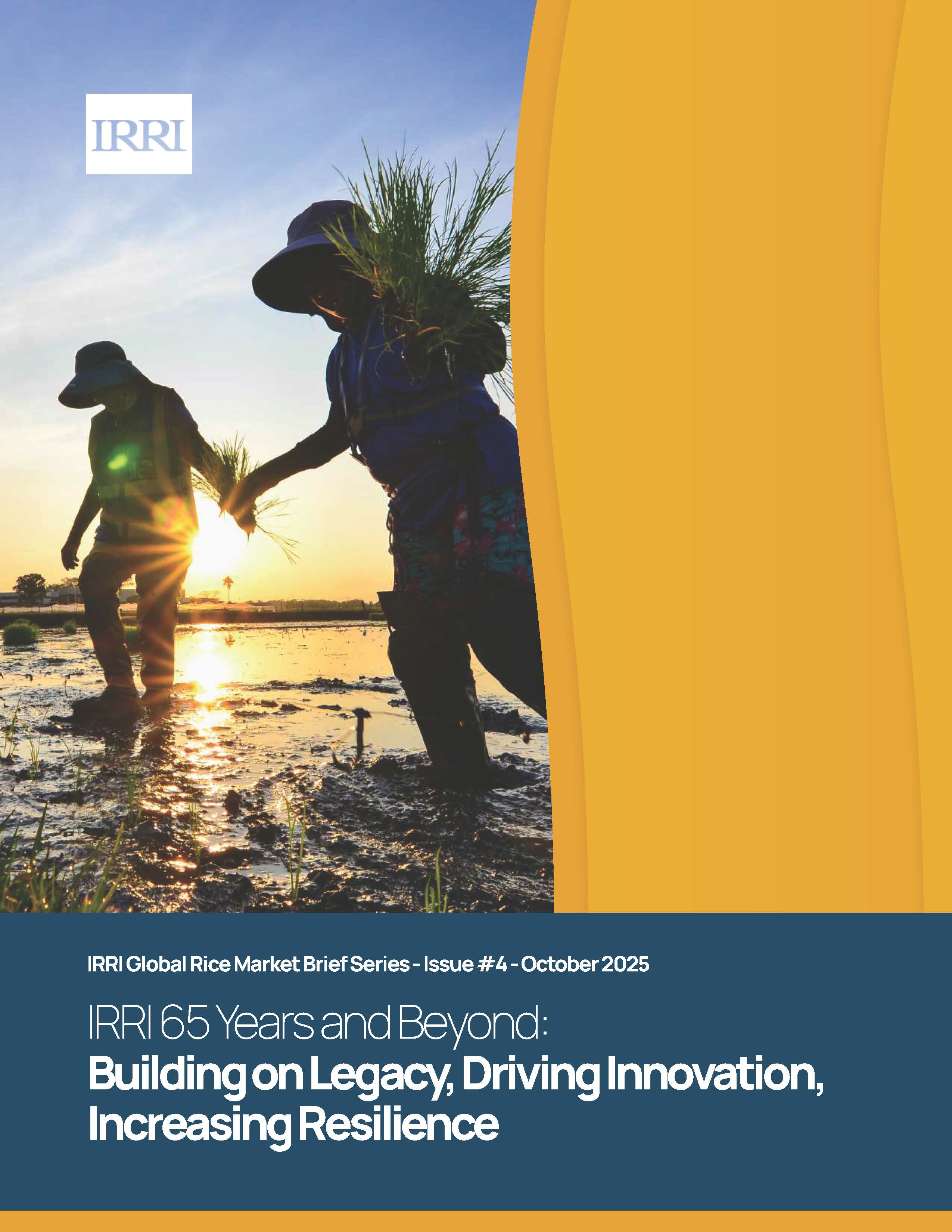 IRRI 65 Years and Beyond Cover