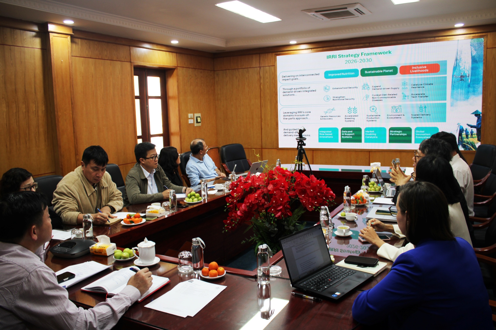 IRRI and Vietnam Chart a Collaborative Course for Sustainable Agriculture