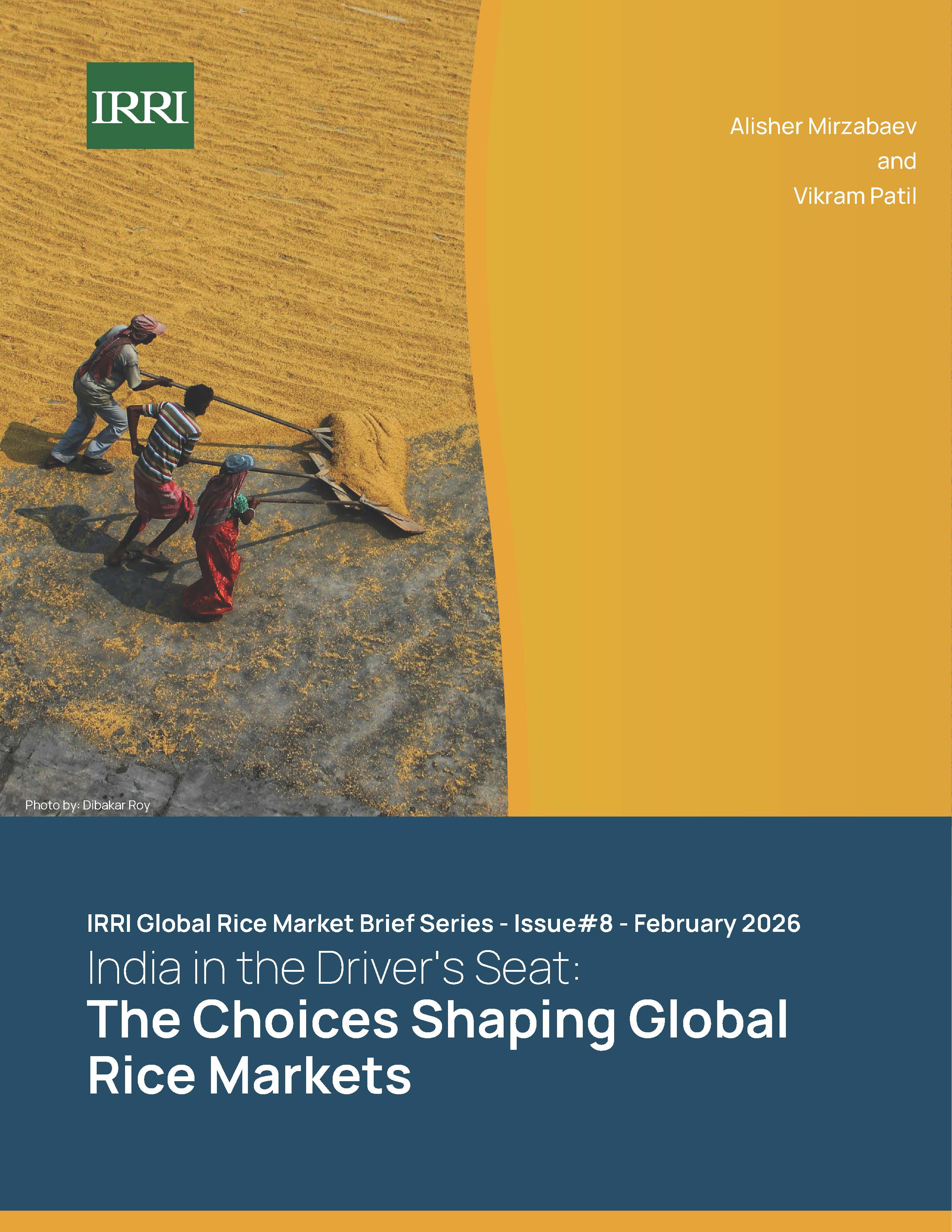 India in the Driver's Seat: The Choices Shaping Global Rice Markets