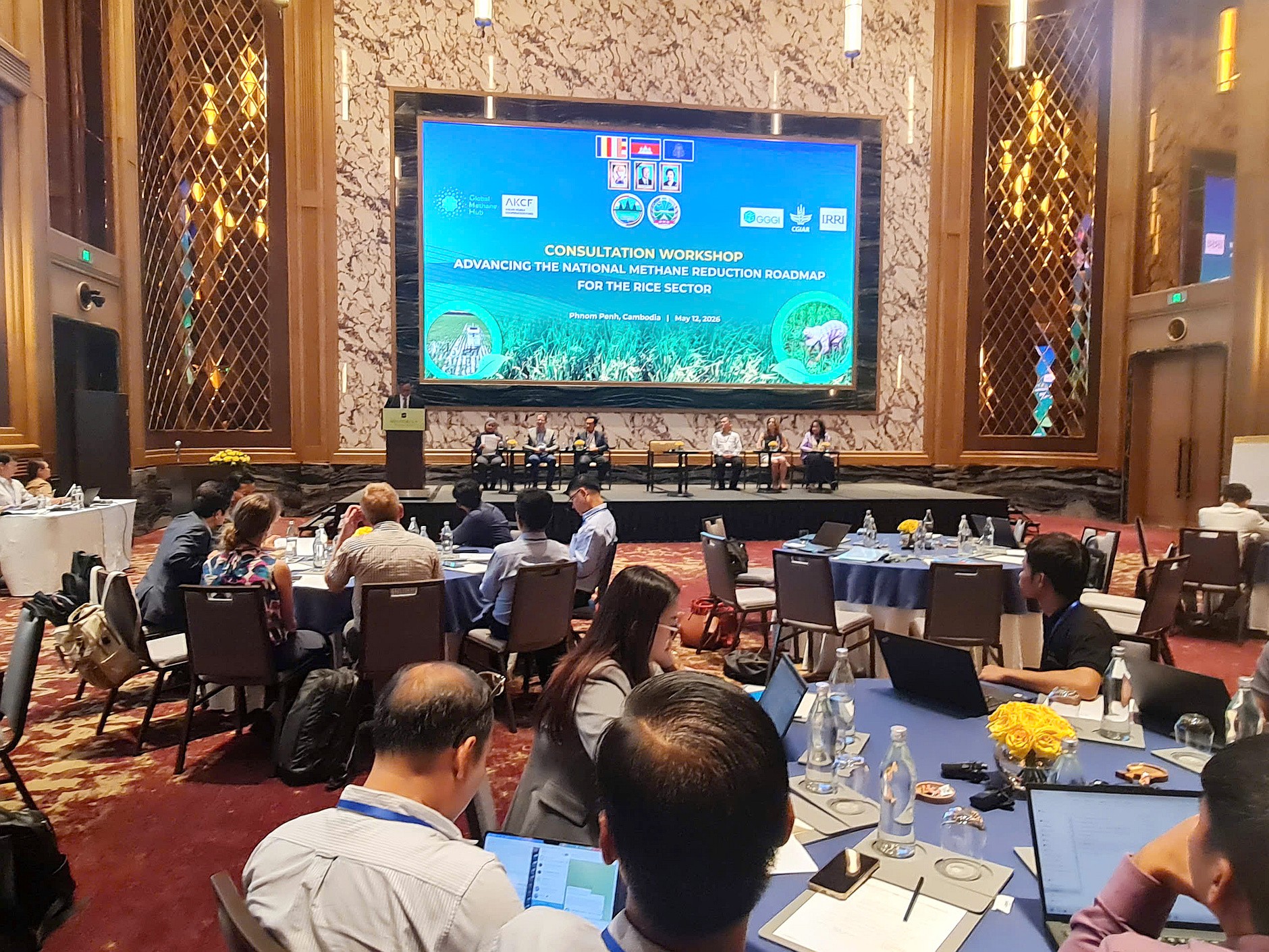 From Research to Implementation: Cambodia Discusses Roadmap to Reduce Methane Emissions in Rice Production banner image