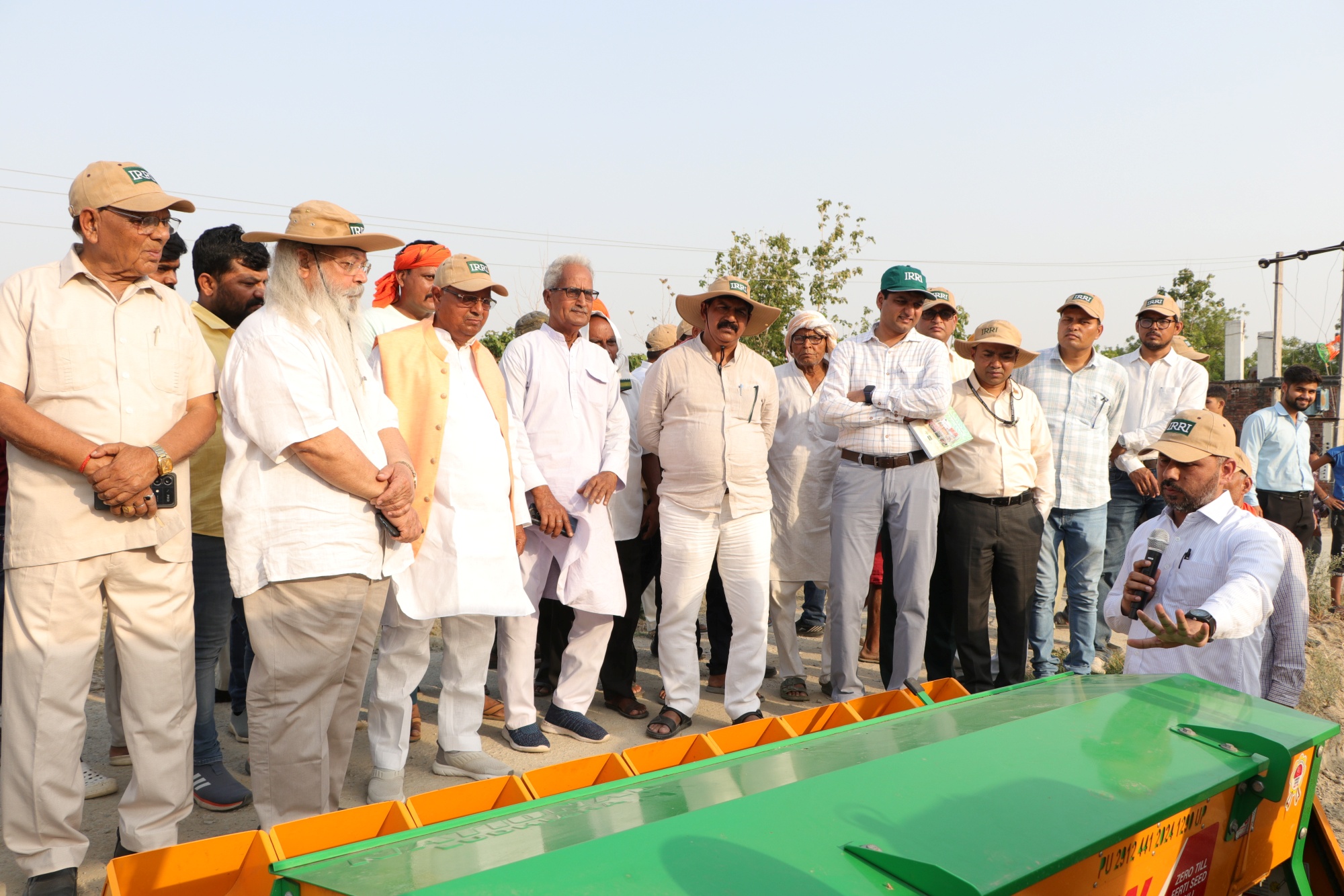 ISARC showcases Mechanized DSR and Climate-Resilient Rice Practices under UPAGREES project