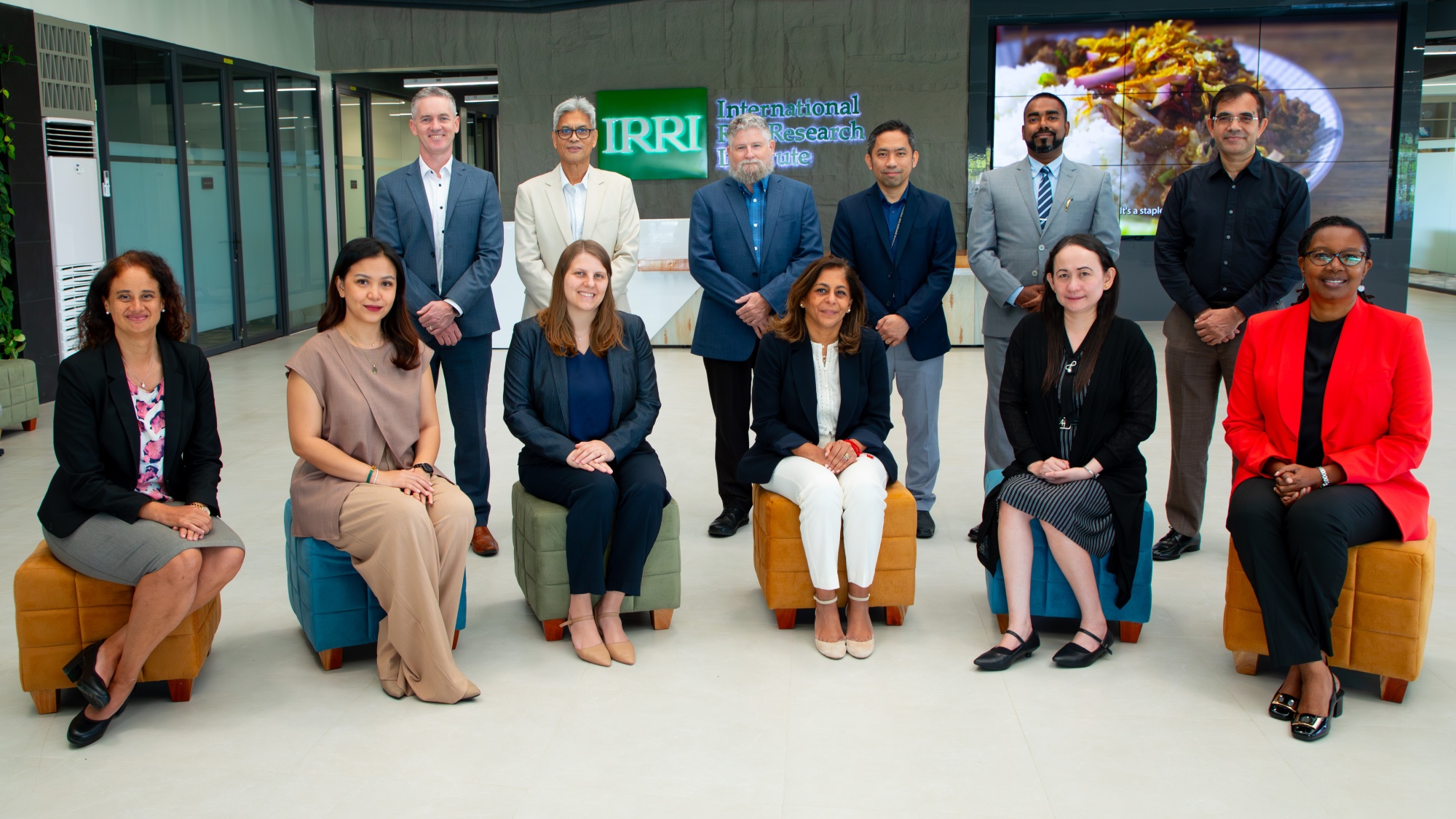 IRRI Leadership Team group image