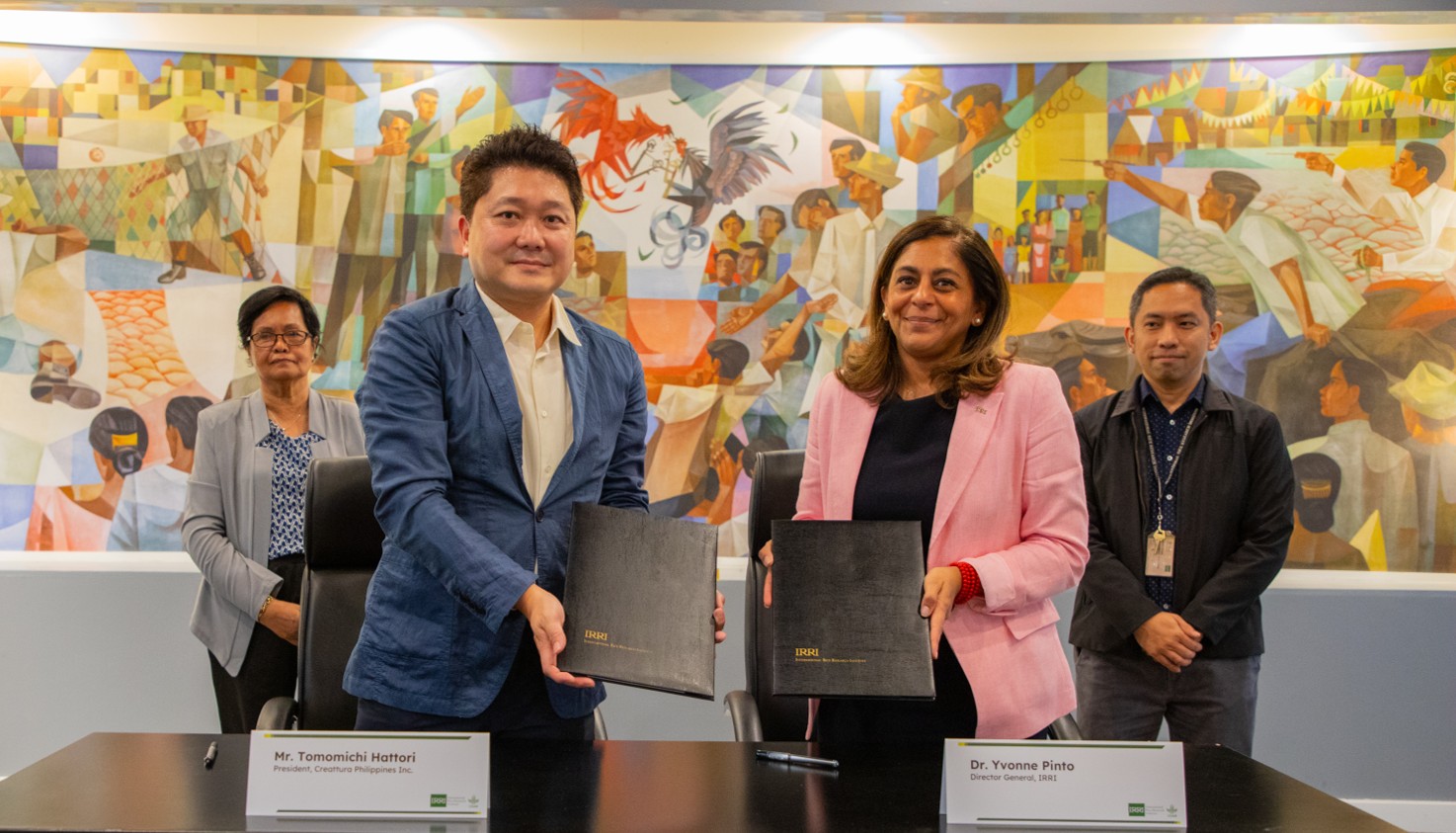 Creattura and IRRI Sign First Partnership under AGRI Project to Advance Low-Emission Rice Farming banner image
