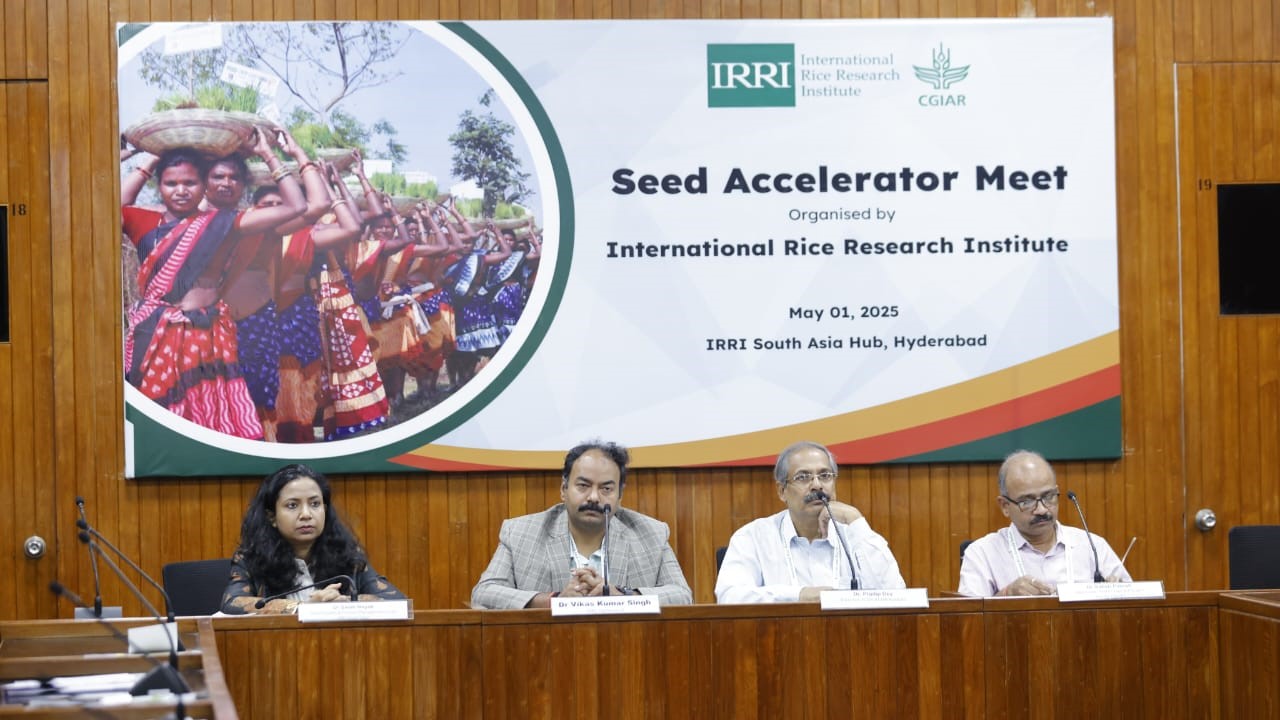 IRRI hosts Seed Accelerator Meet to accelerate deployment and positioning of new rice varieties through robust public–private partnership in India