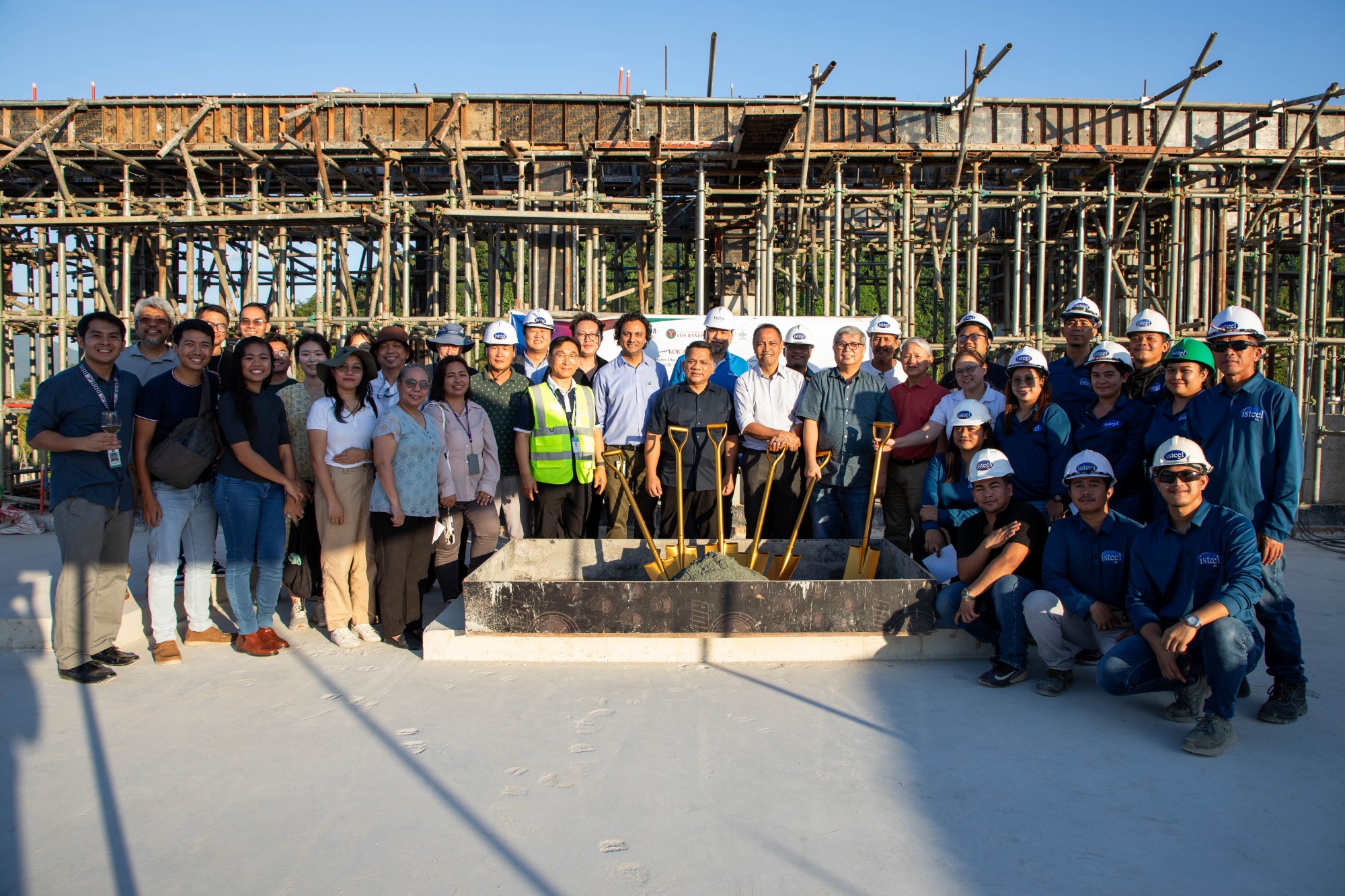 UPLB, KOICA, and IRRI Celebrate Completion of Main Structure of Advanced Genomics Research Center (AGRC)