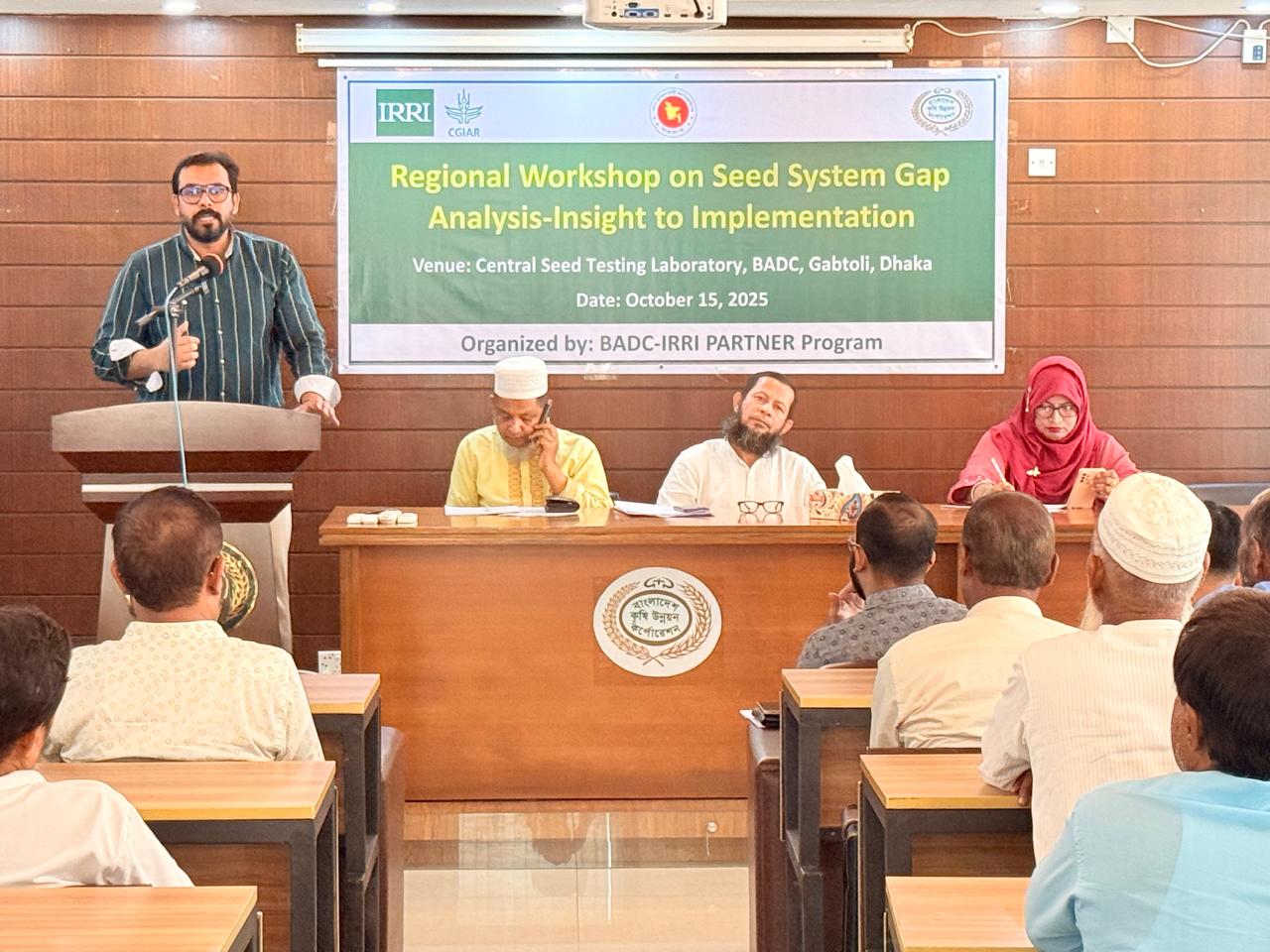 Bridging gaps in Bangladesh’s rice seed system