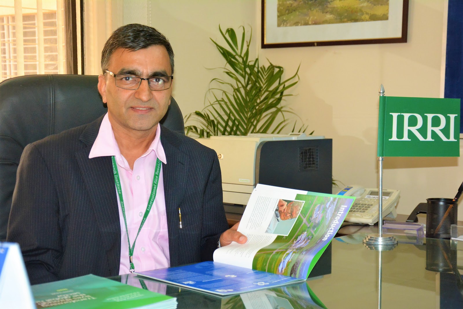 Dr. Humnath Bhandari appointed as IRRI Representative in Bangladesh