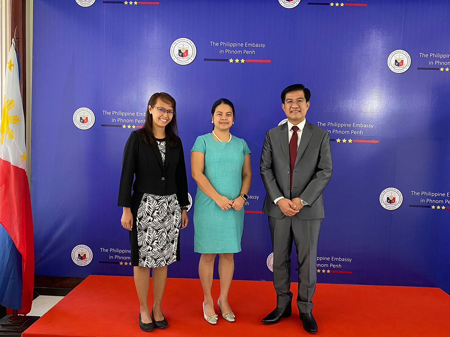 Southeast Asia Regional Representative pays  courtesy on the Philippine Embassy in Cambodi...