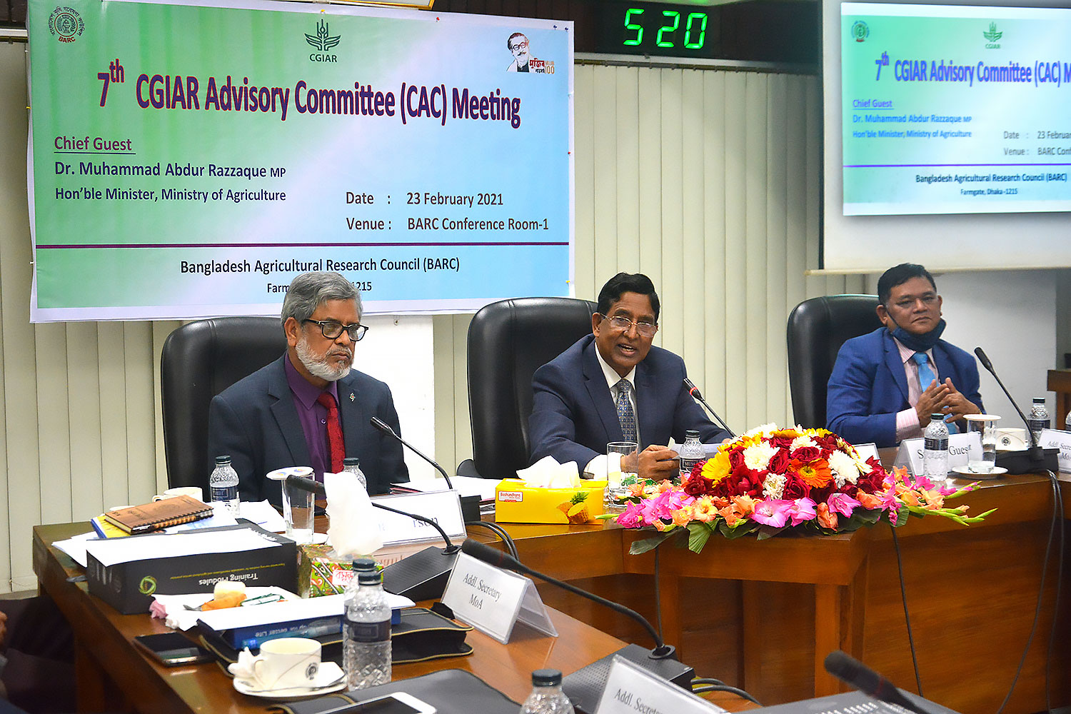 CG centres have a clear role to play, says Bangladesh agriculture minister