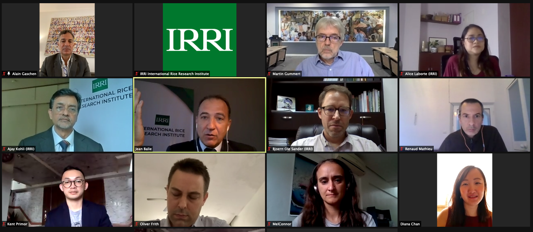 Swiss Ambassador to PH meets with IRRI to discuss opportunities for collaboration