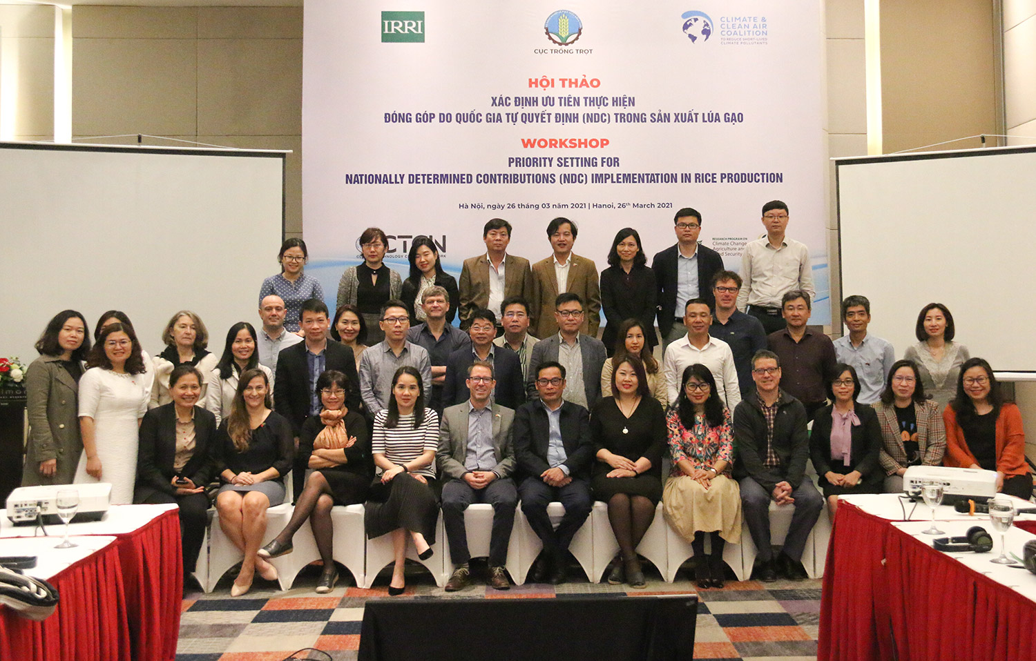 MARD organizes priority setting workshop for NDC implementation in Vietnam’s rice sector