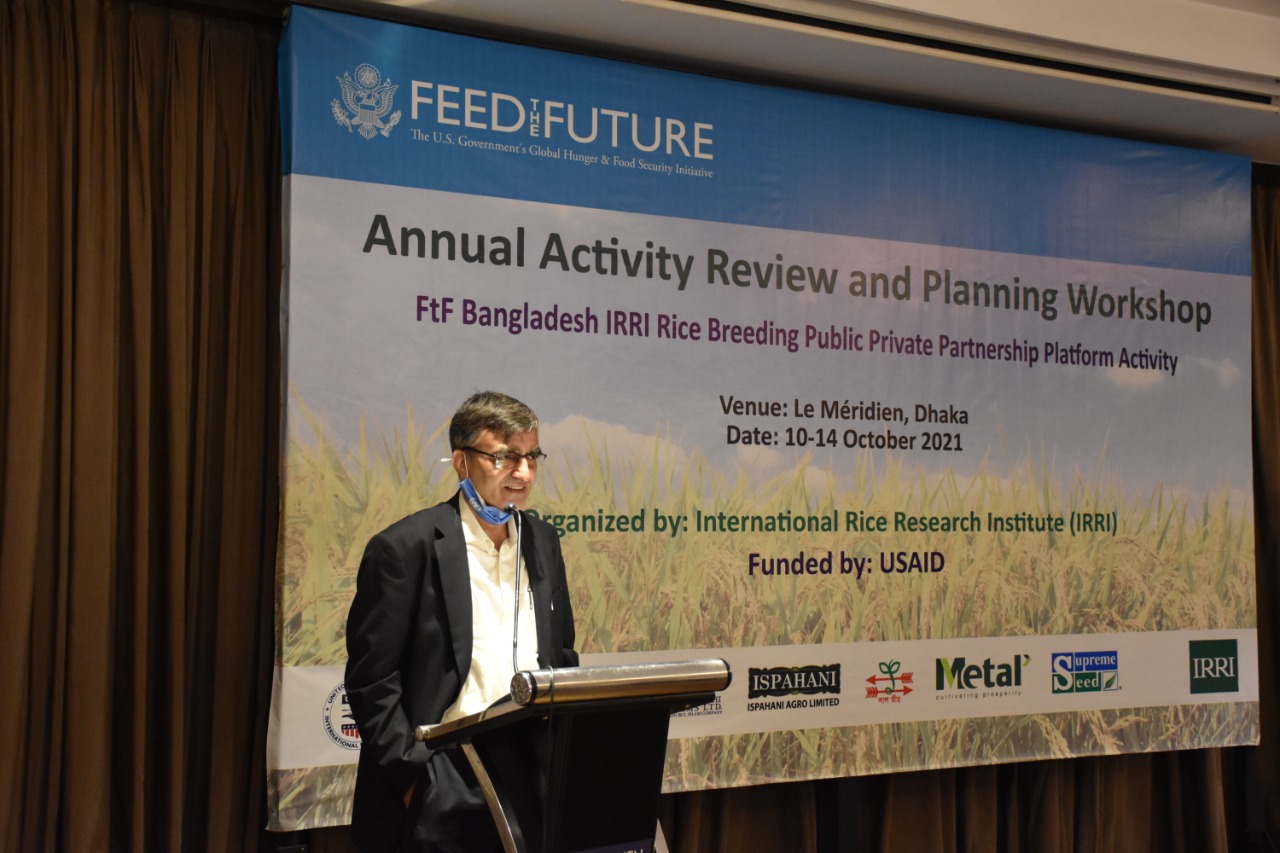 FtF Bangladesh, IRRI, and partner seed companies discuss work plan  to update private-sect...