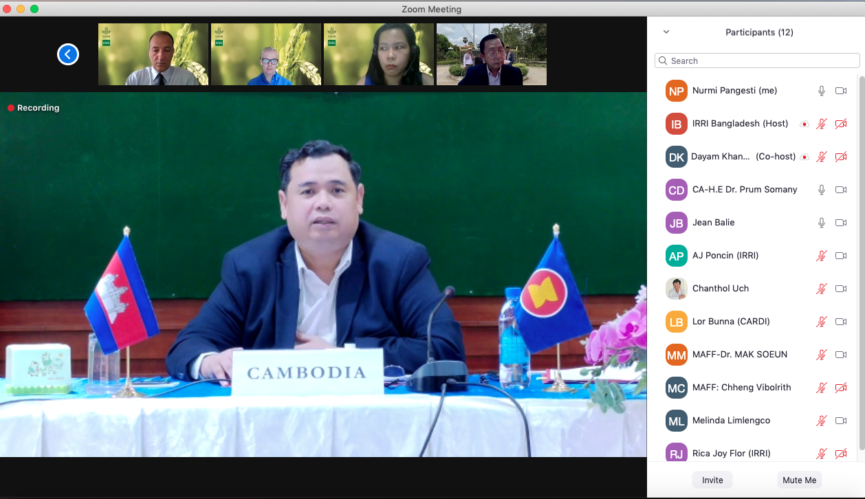 MAFF reaffirms support for international cooperation through One CGIAR and ASEAN