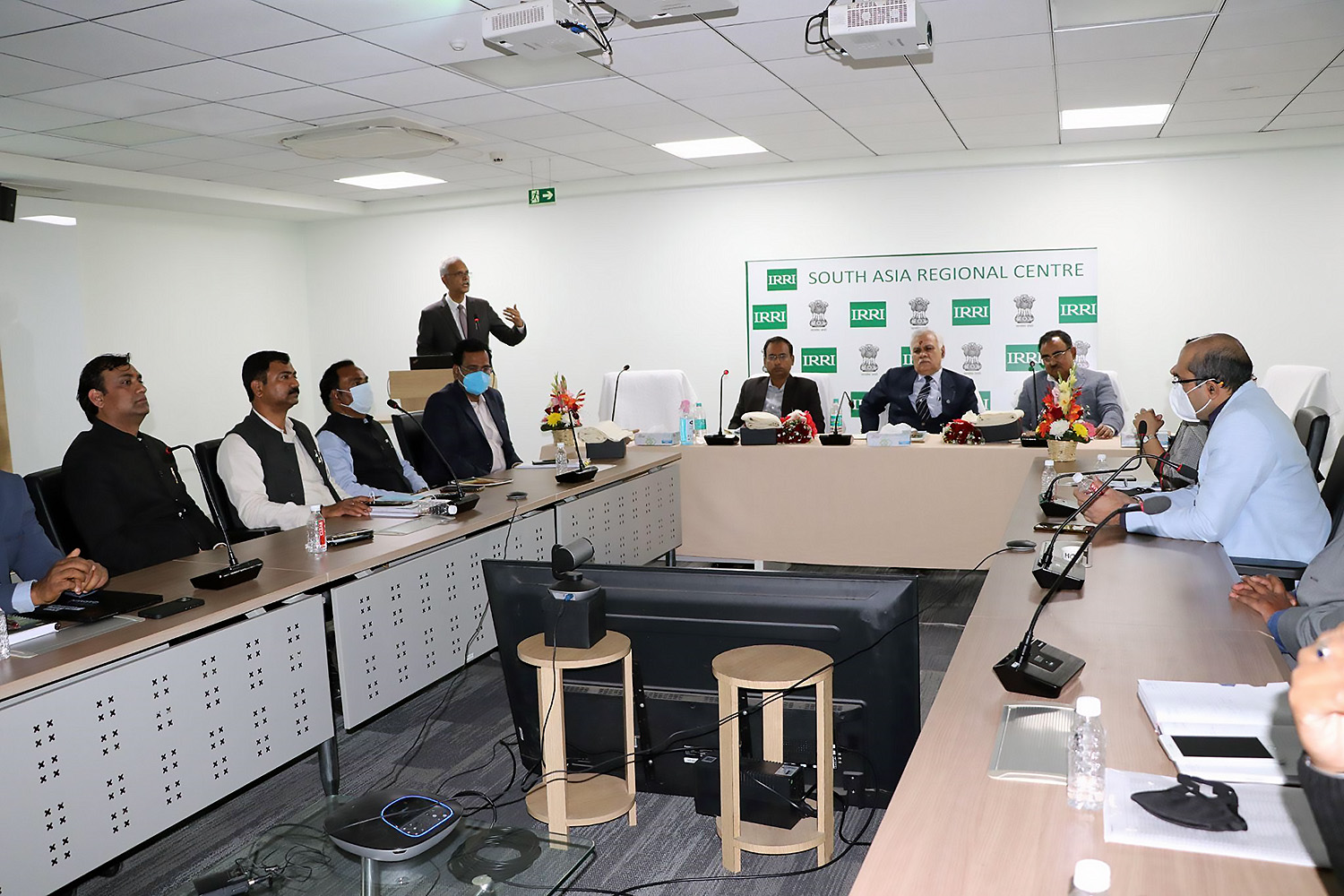 Uttar Pradesh Chief Secretary sees partnership with IRRI as a key to overall prosperity an...