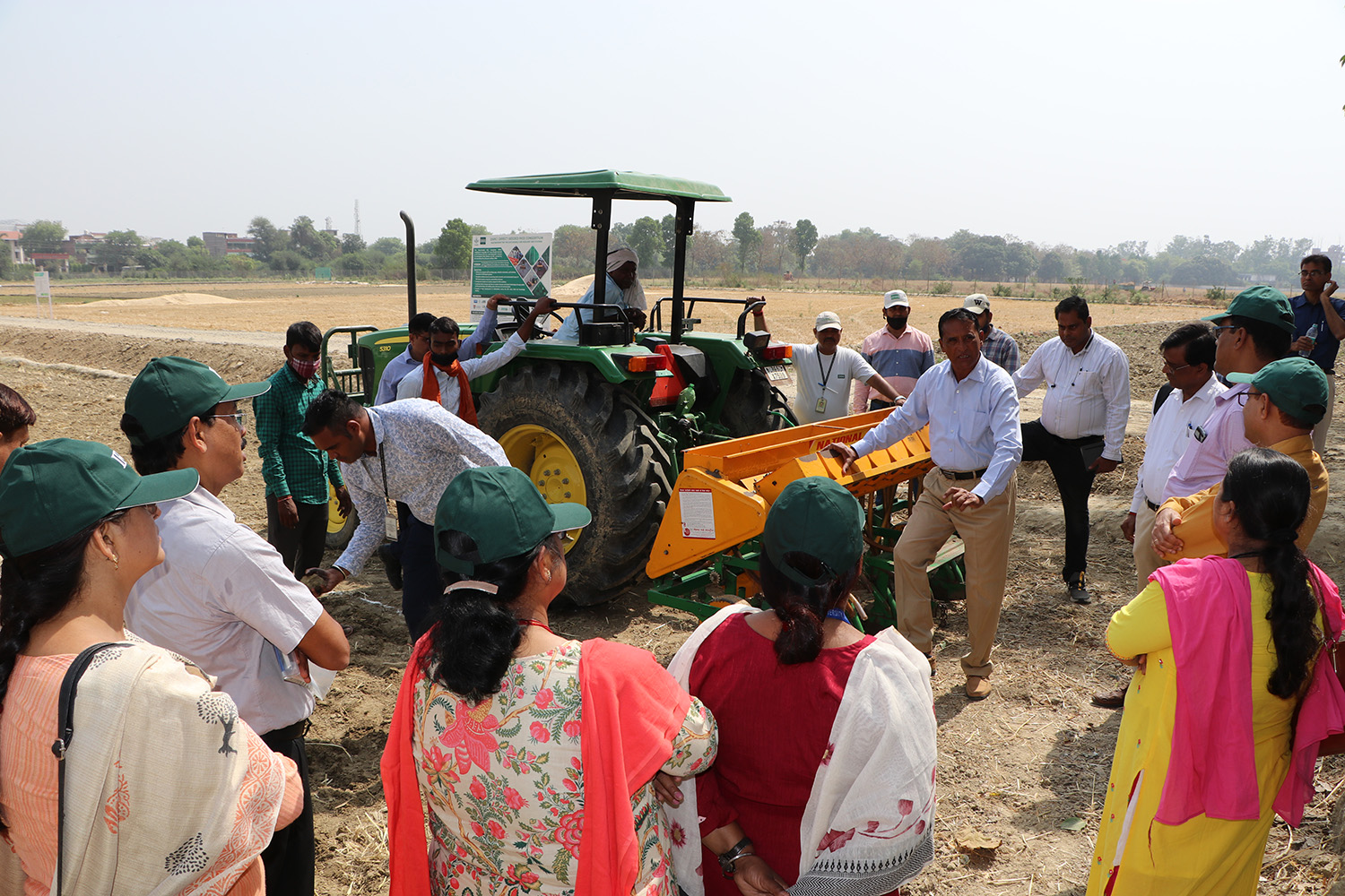 BAU and IRRI train scientists and extension officials on modern rice production and climat...
