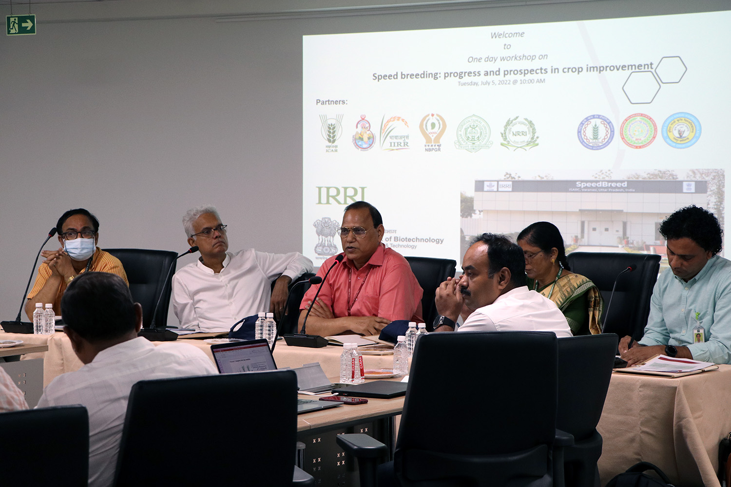 Indian agricultural research institution partners learn more about speed breeding