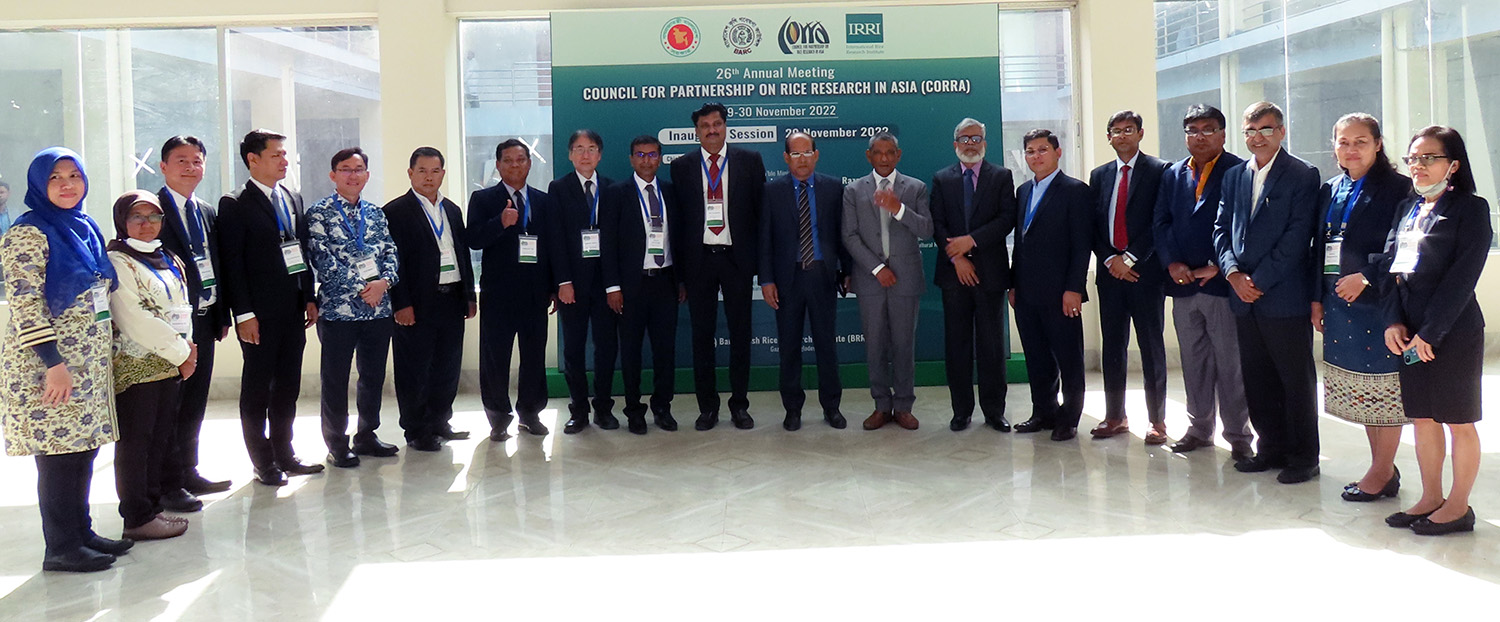 26th Annual CORRA Meeting Highlights the Importance of Rice for Global Food Security