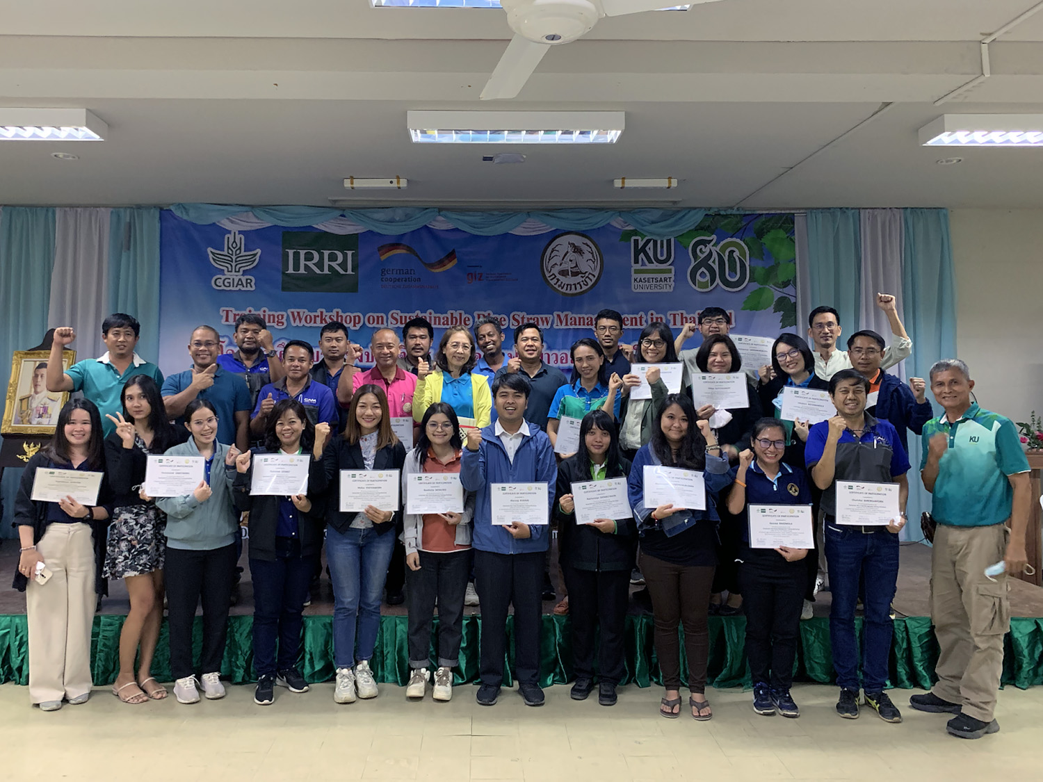 Sustainable Rice Straw Management training conducted for Thailand rice industry actors