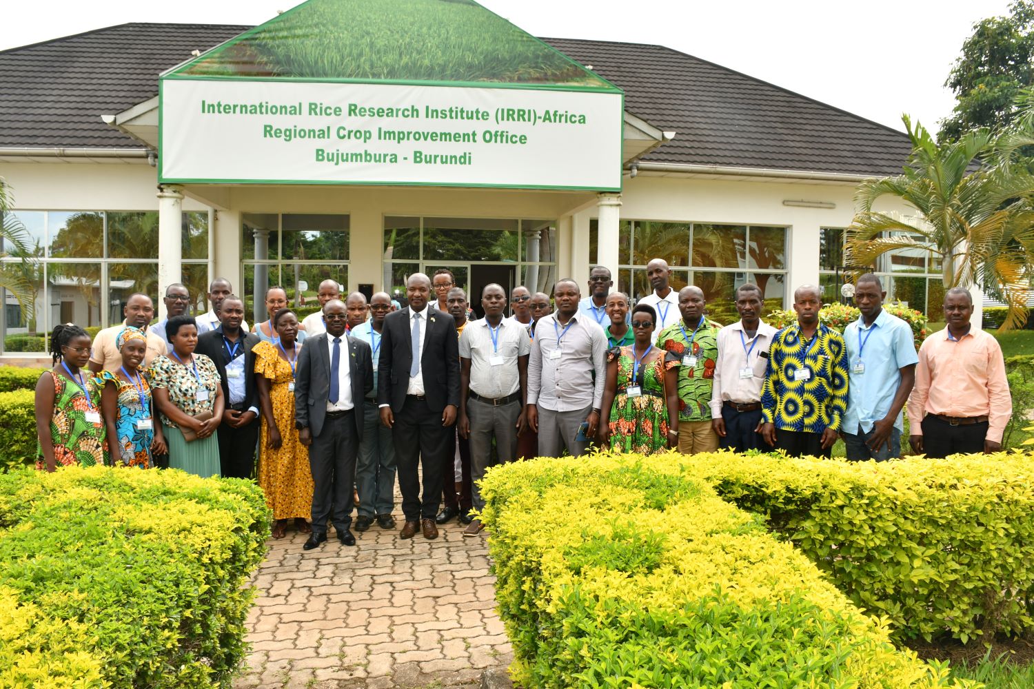 IRRI-Africa completes training of trainers on quality rice seeds production in Burundi