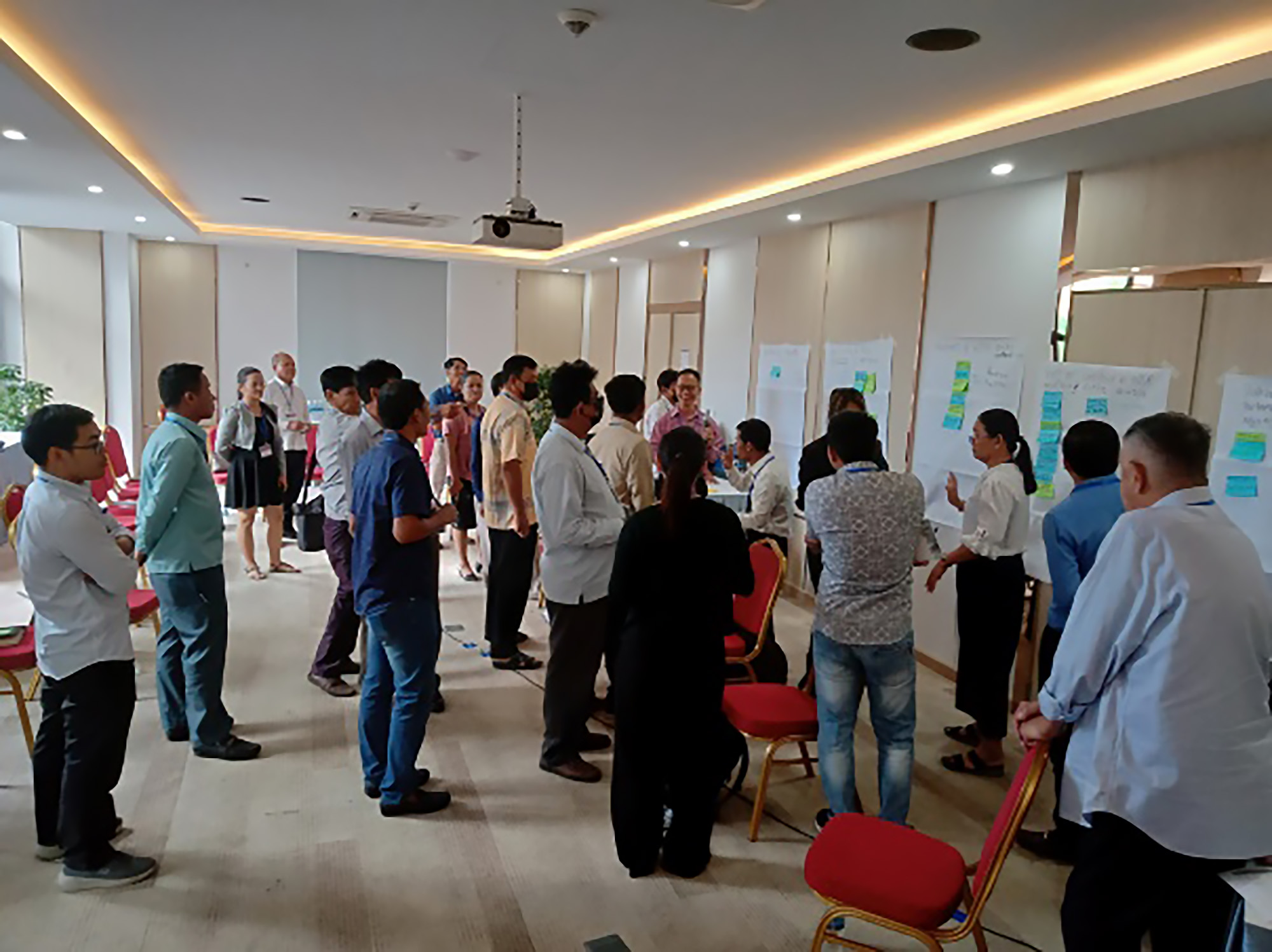 Increasing rice yields by scaling mDSR in Cambodia discussed in IPSR workshop
