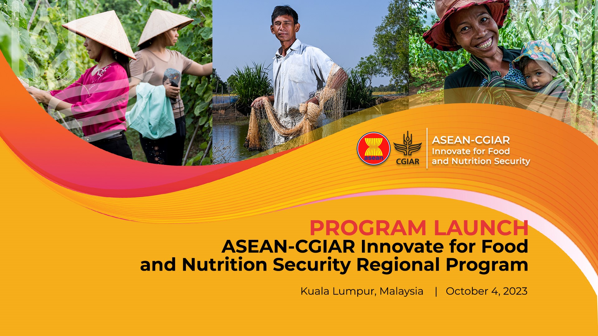 ASEAN and CGIAR to Launch Joint Program on Accelerating Innovation in Agri-Food Systems