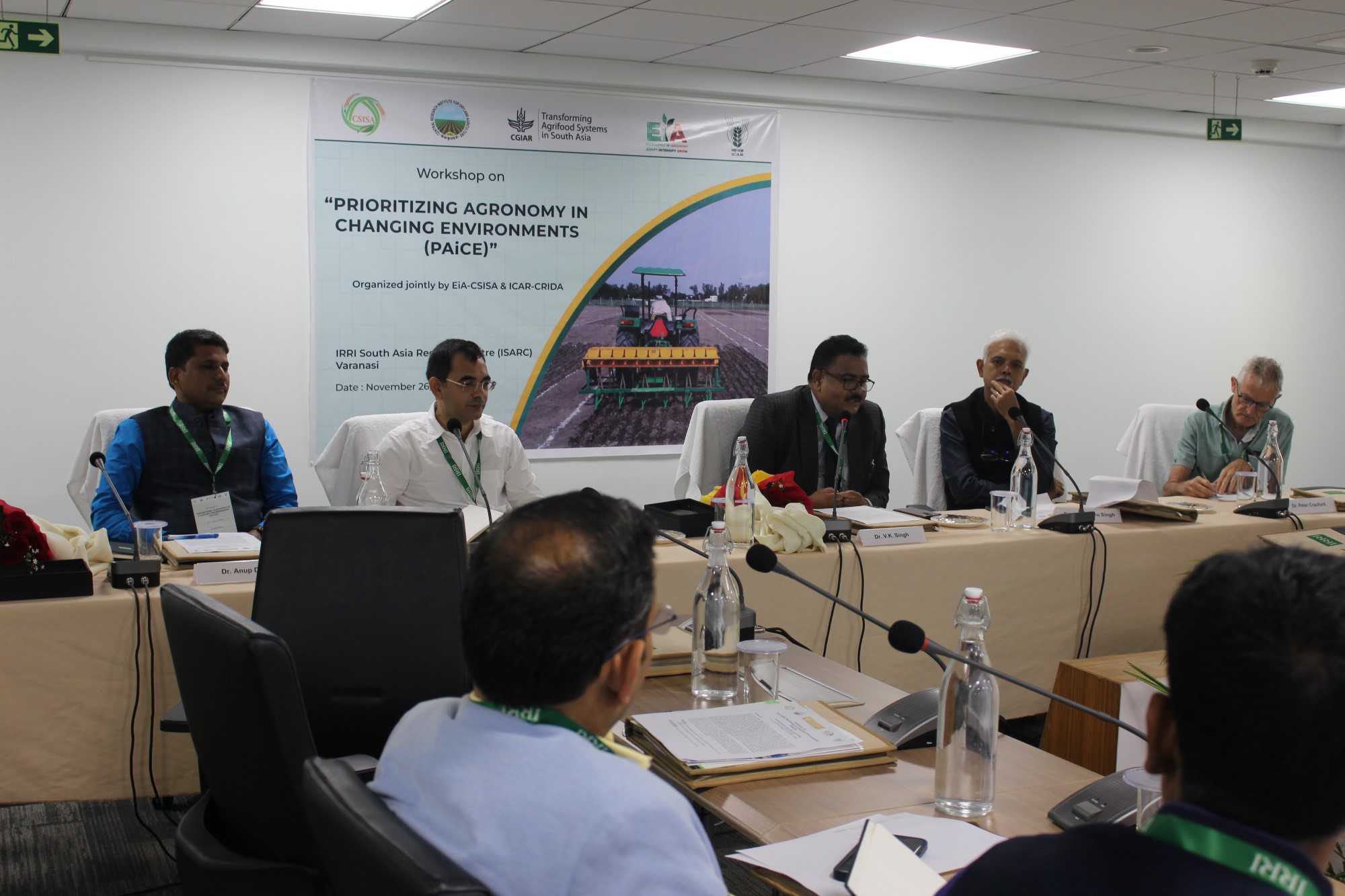 ISARC hosts workshop to address impacts of climate change on major cereal crops in Bihar and Uttar Pradesh