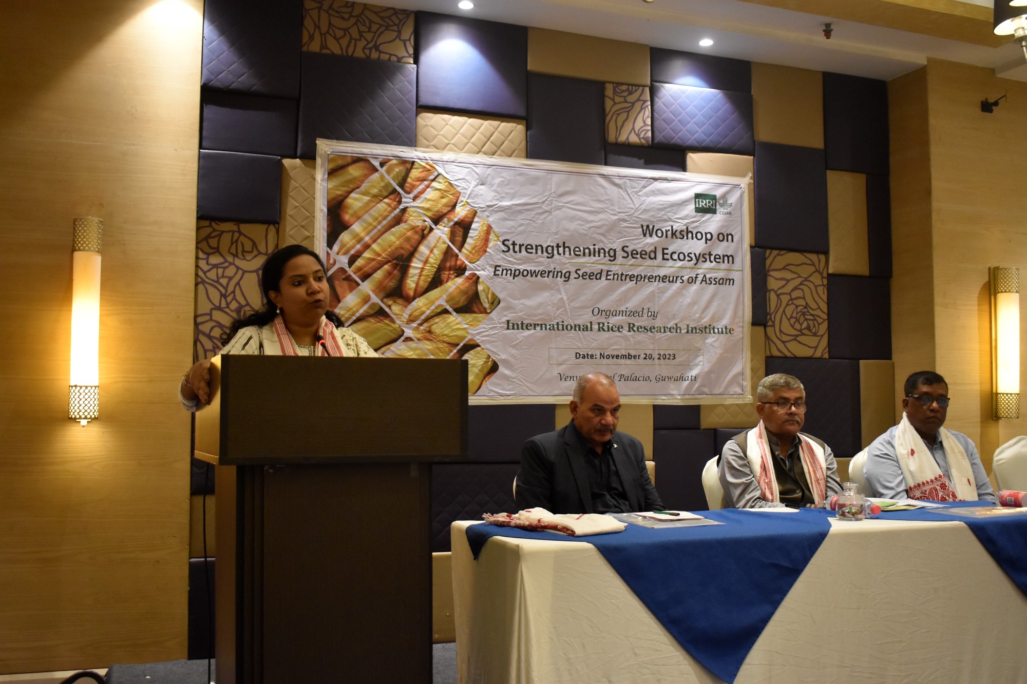 Entrepreneurs develop a roadmap for public and private companies to work together to strengthen the seed system in Assam