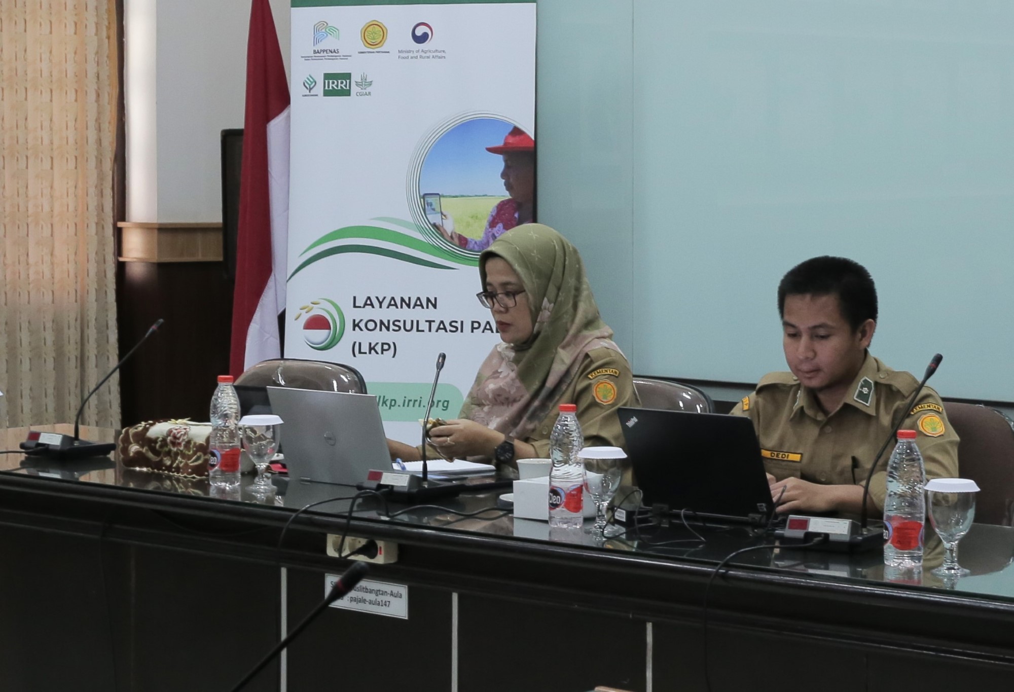 BSIP and IRRI continue collaboration on Rice Crop Management in Indonesia