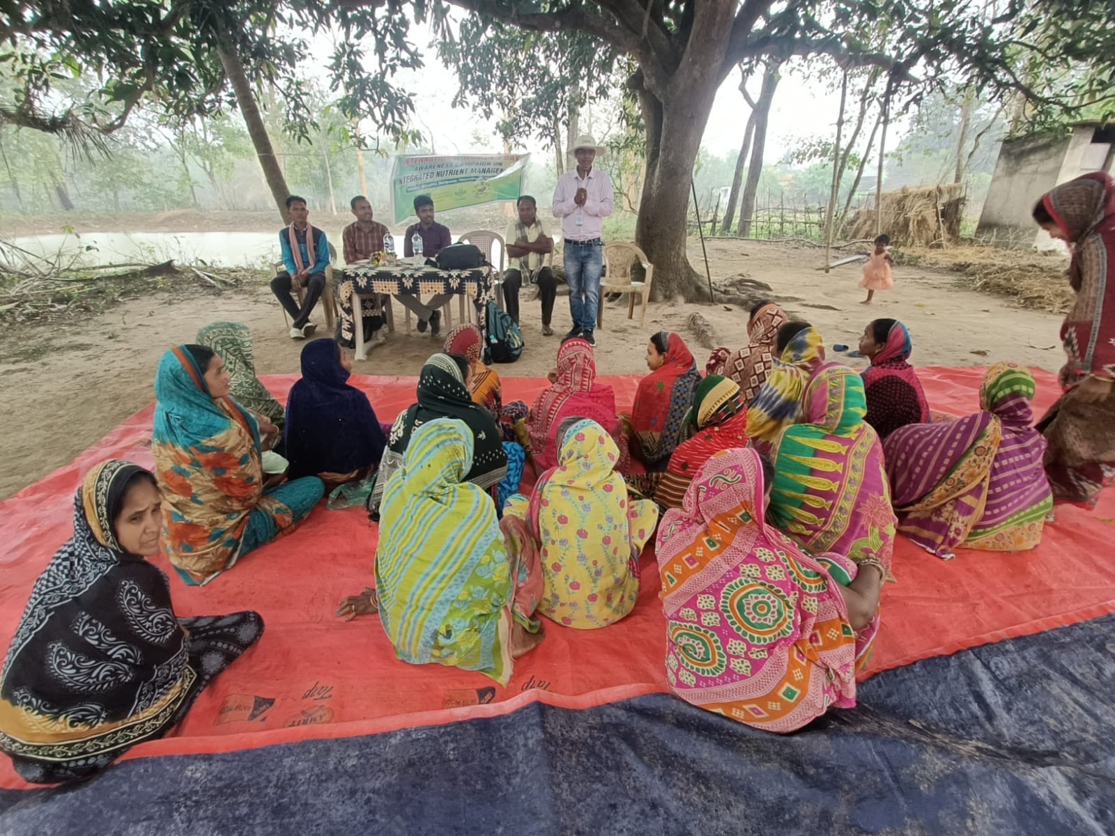 Increasing awareness of integrated nutrient management among Odisha women farmers