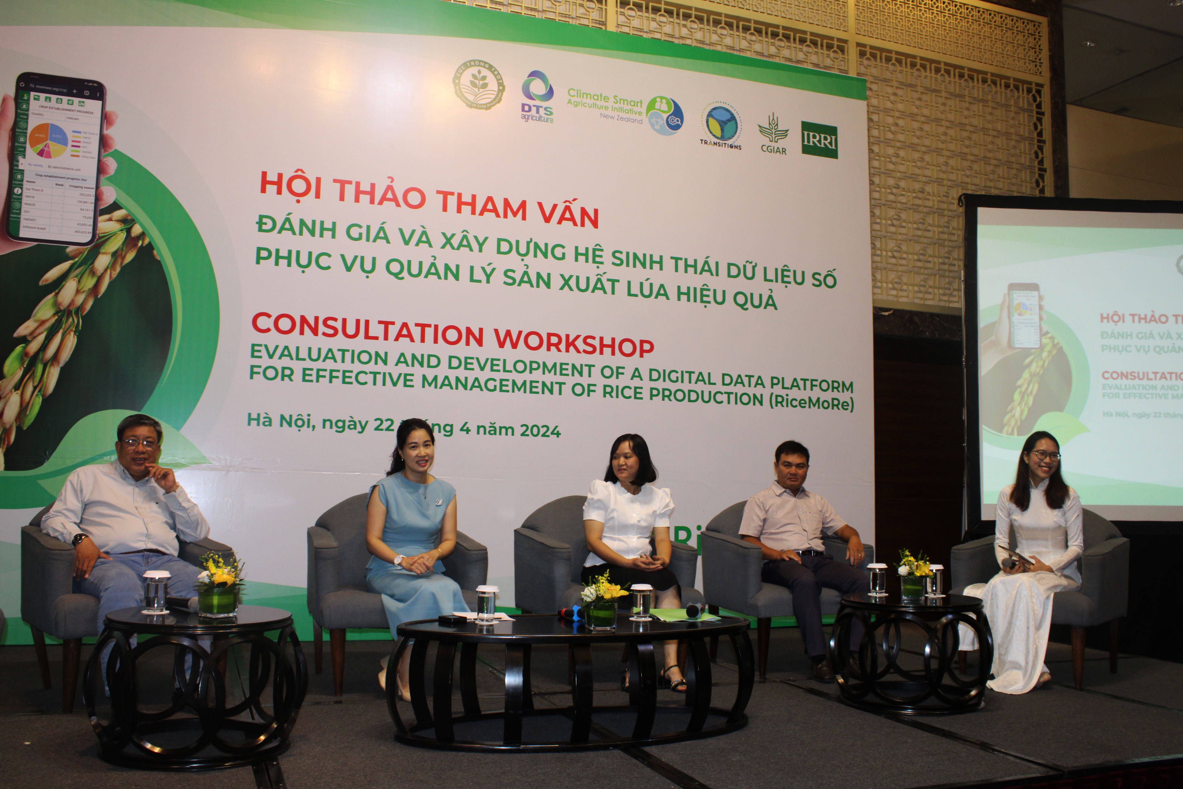 RiceMoRe – a digital data platform to systematically advance rice production management in Vietnam