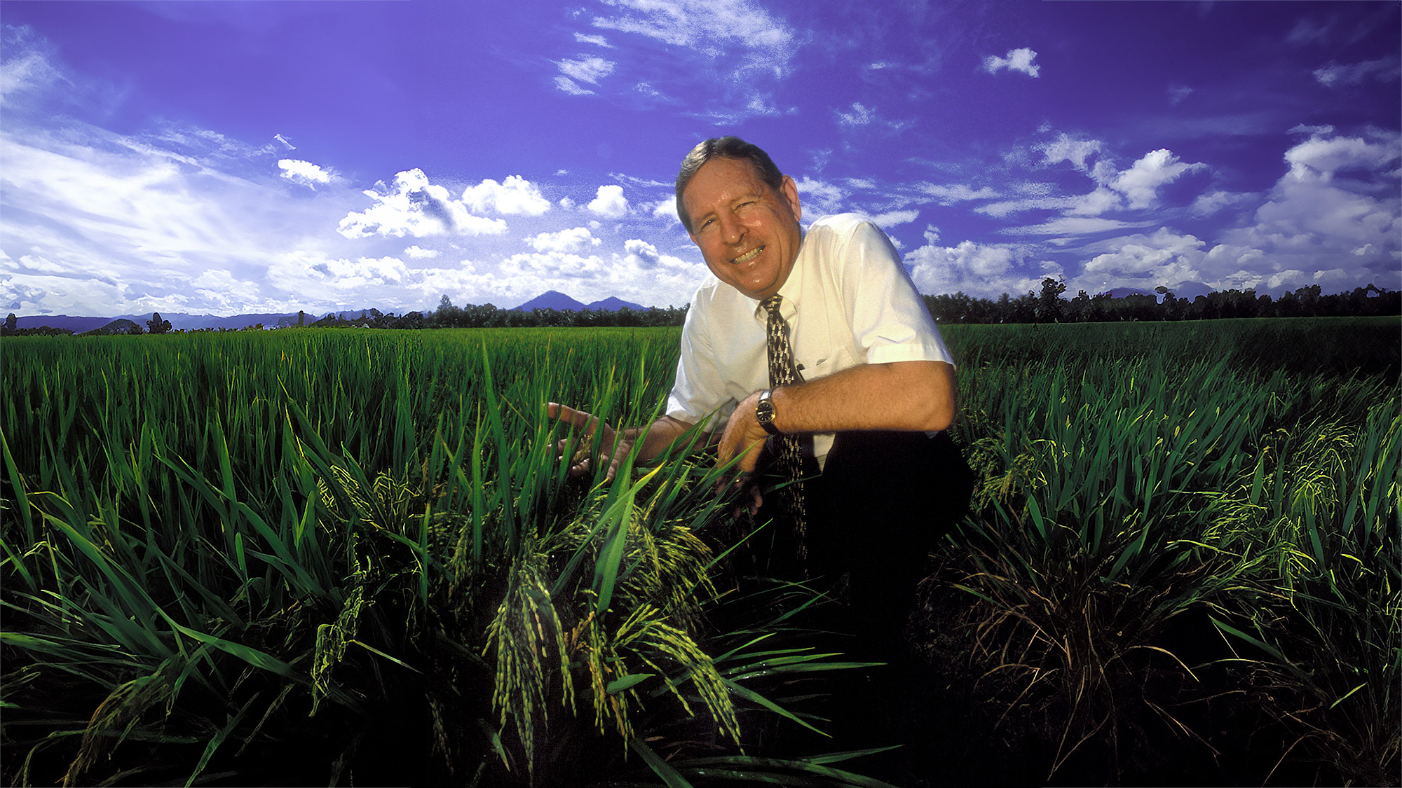 In memory of Dr. Ronald P. Cantrell, IRRI Director General (1998 – 2004)
