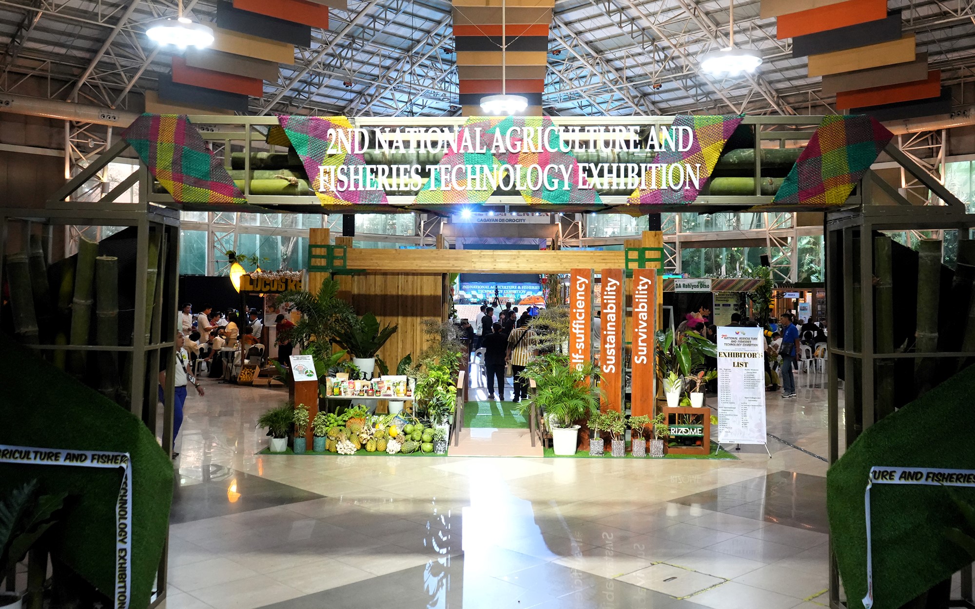 IRRI showcases its Native Trait Deployment efforts at the DA-BAR’s agri and fisheries exhibition