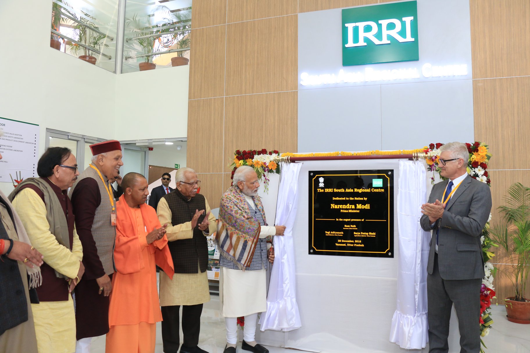 Indian Prime Minister Narendra Modi advances rice science for South Asia and Africa with inauguration of IRRI centre in Varanasi