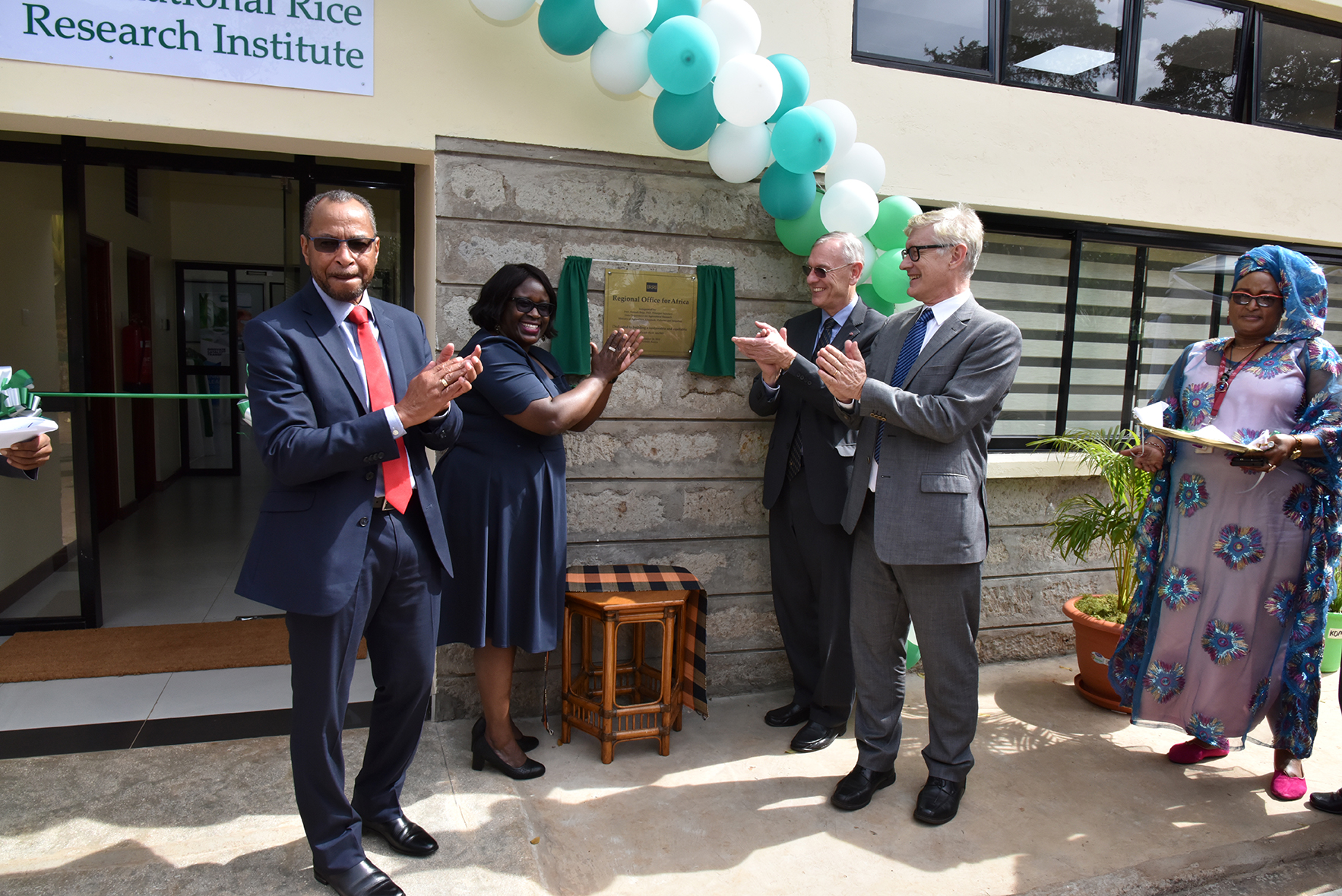 Working to boost food production in Africa: IRRI joins hands with CGIAR sister centers to ...