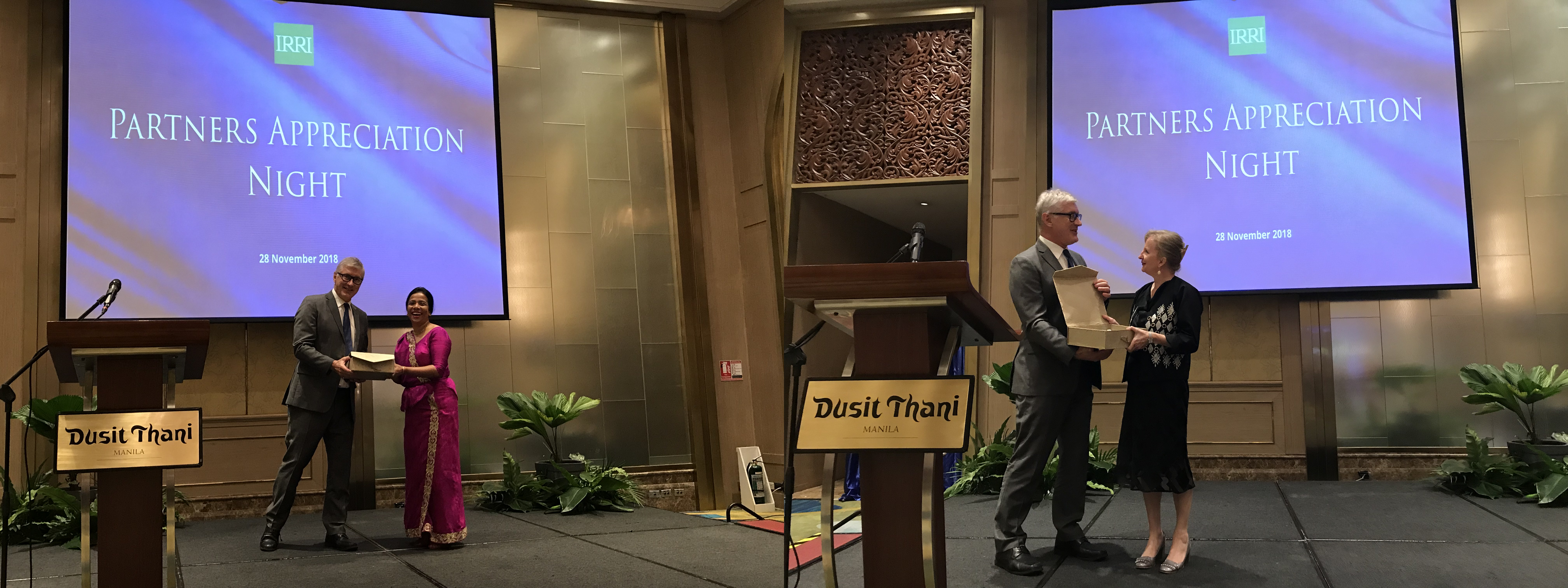 IRRI honors partners; secures commitment for improved global rice systems