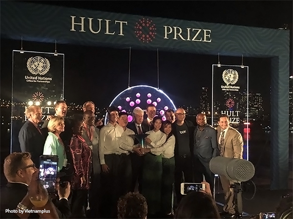 IRRI-supported Rice Corp wins the prestigious Hult Prize