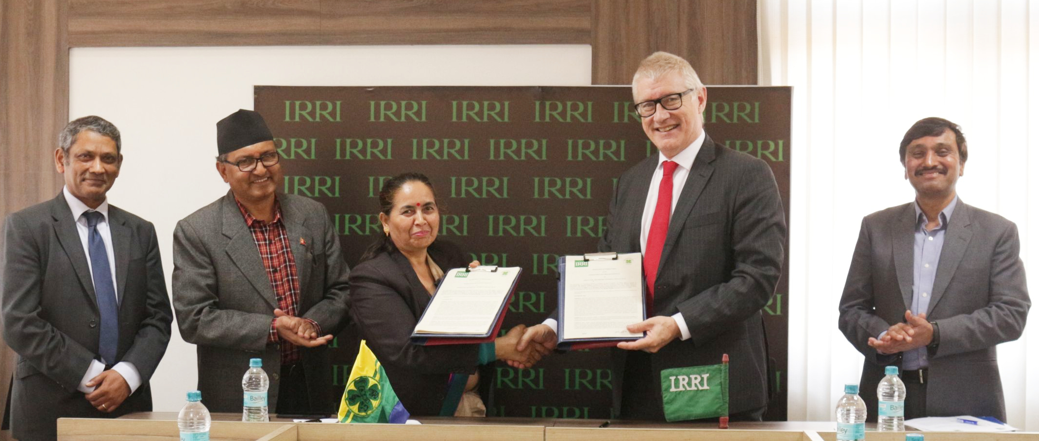 IRRI inks MoU furthering research cooperation with Nepal’s Agriculture & Forestry University