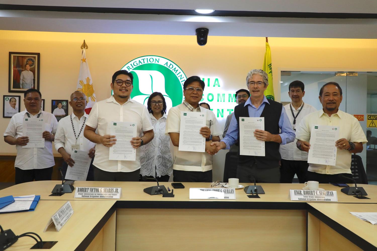 NIA and IRRI promote investment-targeting solutions for sustainable rice and water managem...