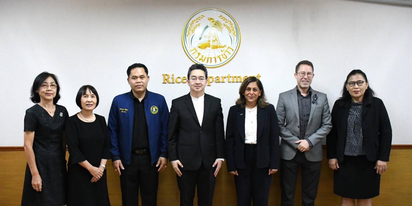 Rice Department of Thailand and IRRI discuss cooperation for advancing rice production in ...