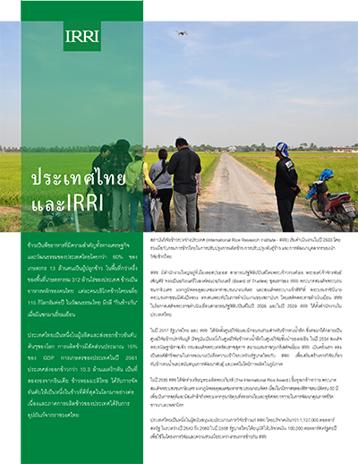 Thailand and IRRI (Thai)