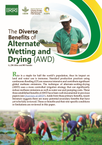 The Diverse Benefits of Alternate Wetting and Drying (AWD)