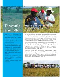 Tanzania and IRRI